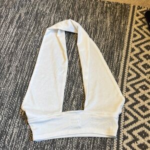 Hello Molly Cream Halter Top